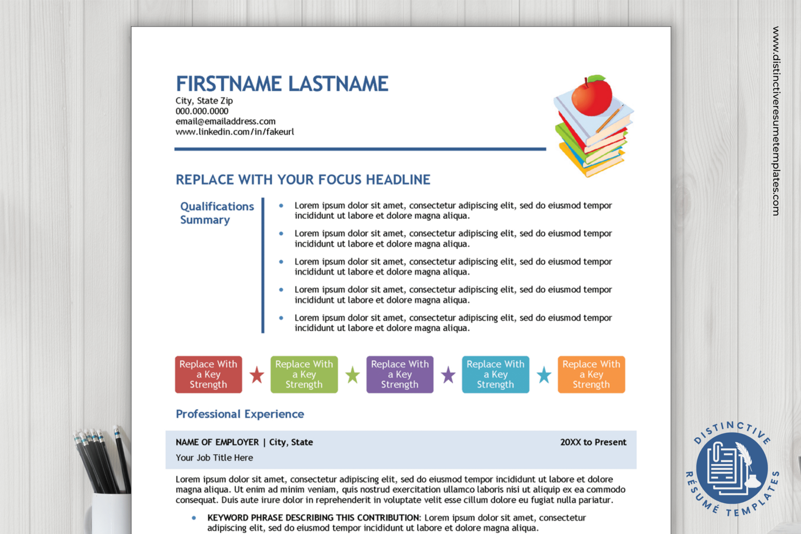 Printable Elementary School Teacher Resume Template  Sample