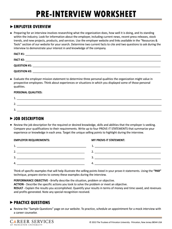 printable pre screen interview questions template phone screen interview questions template