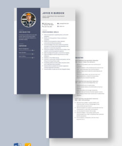 Free  Heavy Equipment Operator Resume Template  Sample