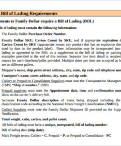 editable shipping instruction export cargo shipping instruction template