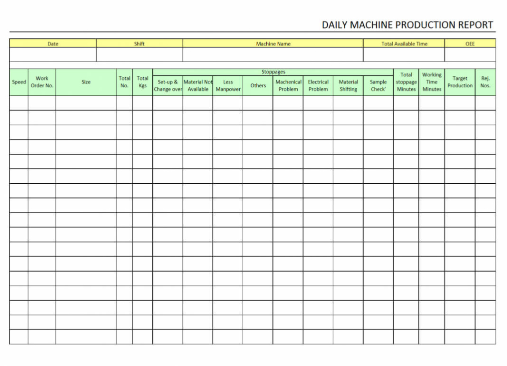 free machine shop inspection report template work order e2 80 93 in machine shop inspection report machine shop work instruction template word