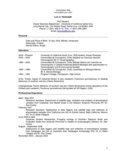 Free Blank Phd Resume For Industry Template Pdf Sample