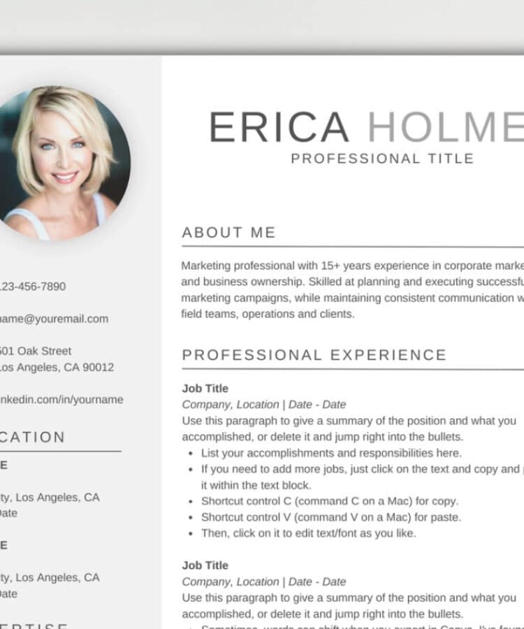 High School Student No Experience - Free Blank Sales And Marketing Resume Template Pdf Sample 750x900