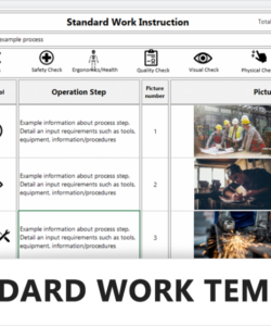 free free iso work instruction template free printable tem  vrogueco daily safety task instruction template sample