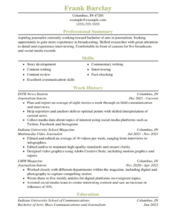 Free  National Honor Society Resume Template Pdf