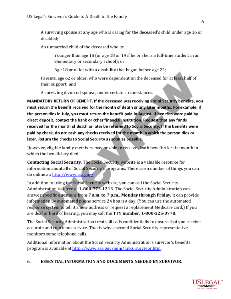 Editable Upon My Death Instructions Template Doc