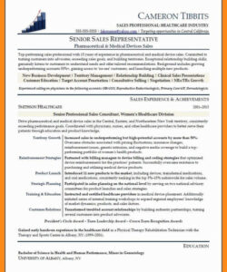 Free Custom Pharmaceutical Sales Rep Resume Template Doc Sample